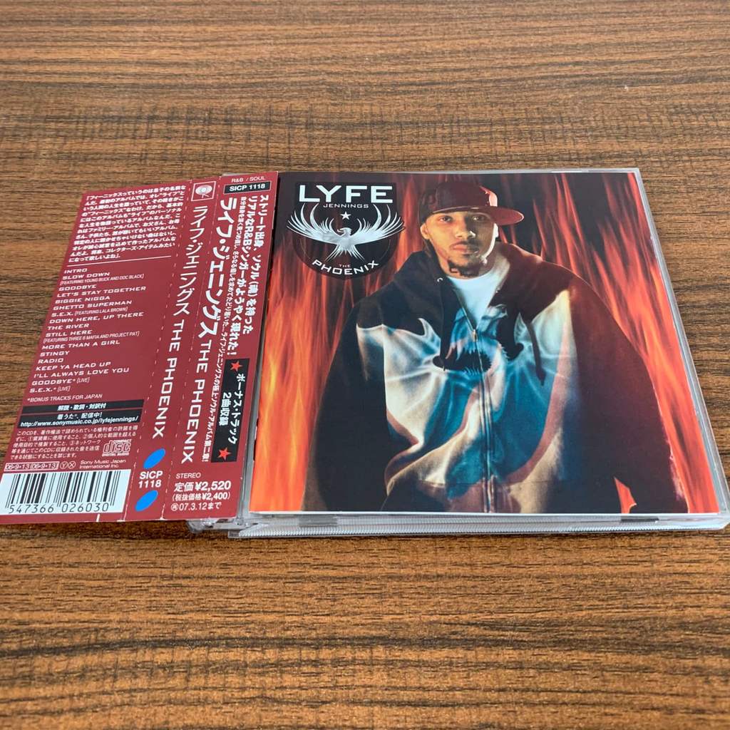 (ฉบับญี่ปุ่น ) Lyfe Jennings The Phoenix xianshi