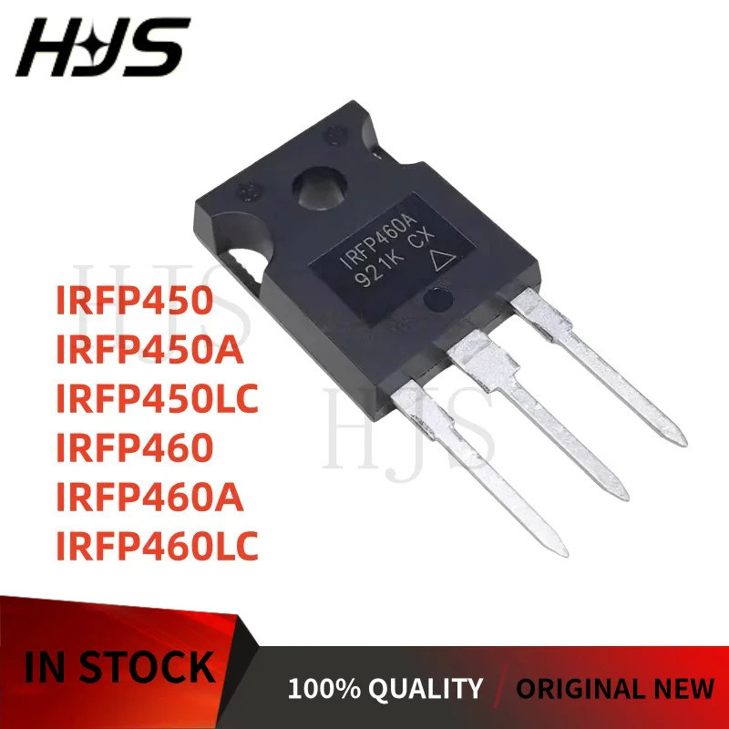 5PCS IRFP450 IRFP450A IRFP450LC IRFP460 IRFP460A IRFP460LC TO-247 Field Effect ทรานซิสเตอร์