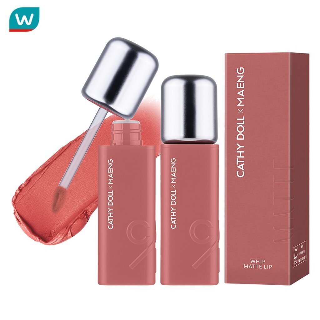 Cathy Doll เคที่ดอลล์ เอ็กซ์ แมง วิป แมทท์ ลิป 2.8ก. 07 พีช ดรีม