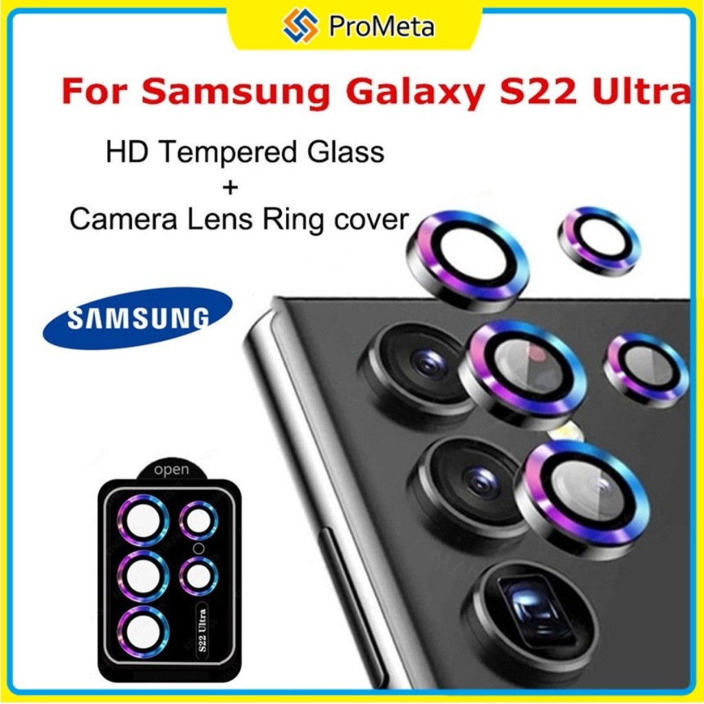 กล้อง เลนส์ Lens Protector เพื่อ Samsung Galaxy S22 S23 S24 S25 S26 Ultra 5G เลนส์ คลุม Tempered Glass Camera Cover