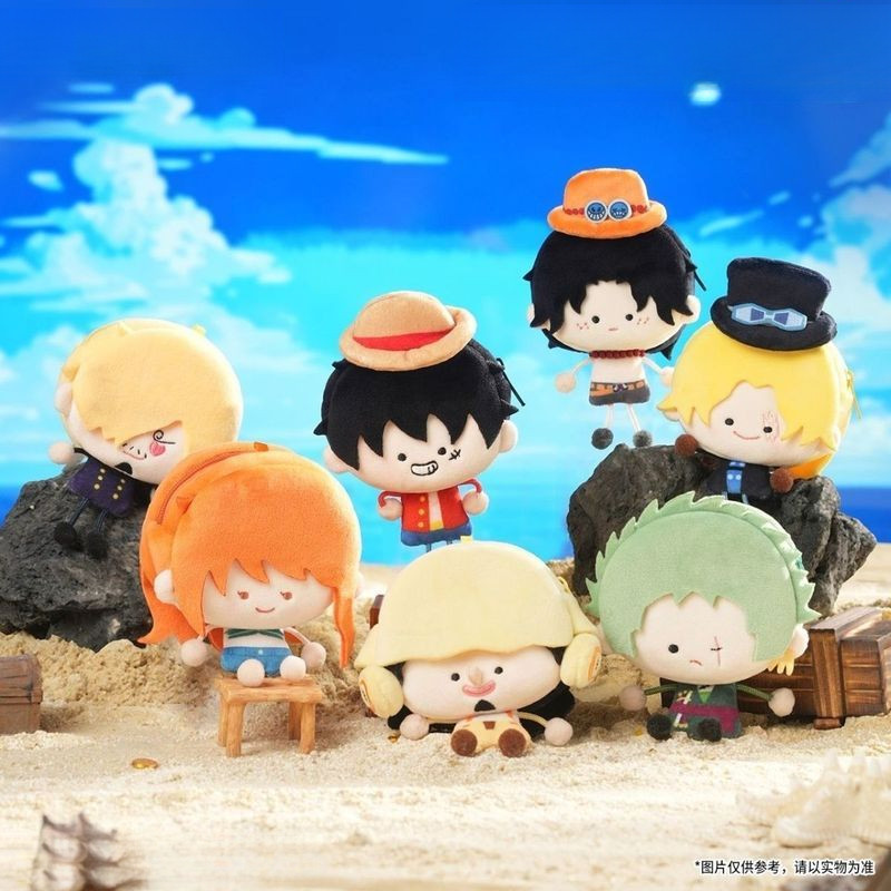 【พร้อมส่ง】ตุ๊กตาวันพีซ One Piece One Piece Matchman Plush Coin Purse Wallet