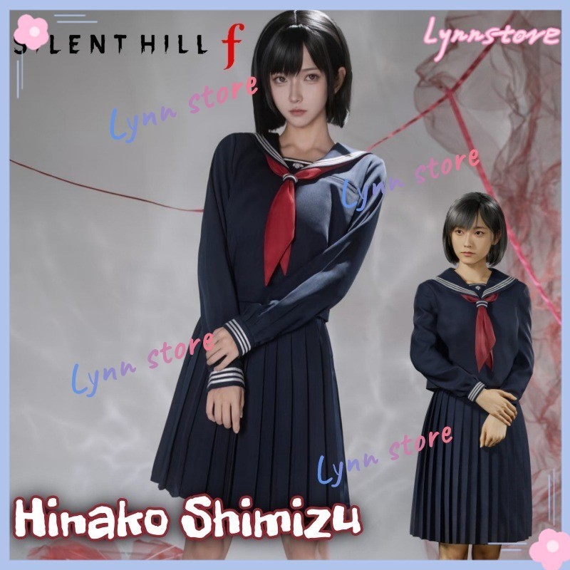 คอสเพลย์เครื่องแต่งกาย Silent Hill F Hinako Shimizu หลากสี ชุดนักเรียนและของขวัญคริสต์มาส