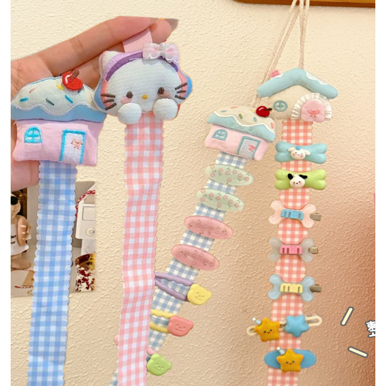แมวน่ารัก Haipins แถบเก็บ Sweet Girly Heart ตกแต่งแขวนผนังตกแต่ง Photo Prop