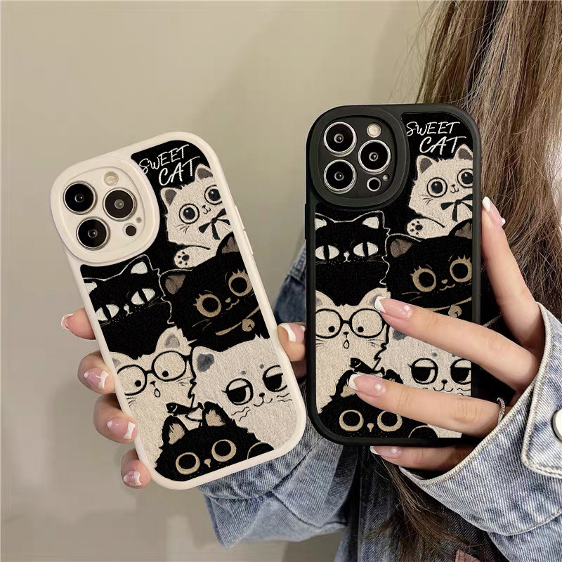 สต๊อกไทย เคสโทรศัพท์ การ์ตูน ไฮโซ เคสครอบแบบนิ่ม For รูปที่ 2