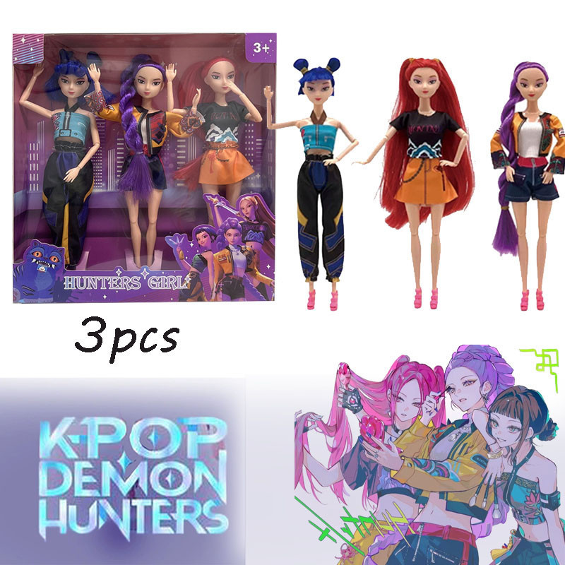 Zoey Mira Rumi Kpop Demon Hunters ตุ๊กตารูปตุ๊กตา Limited Edition สําหรับแฟนๆ