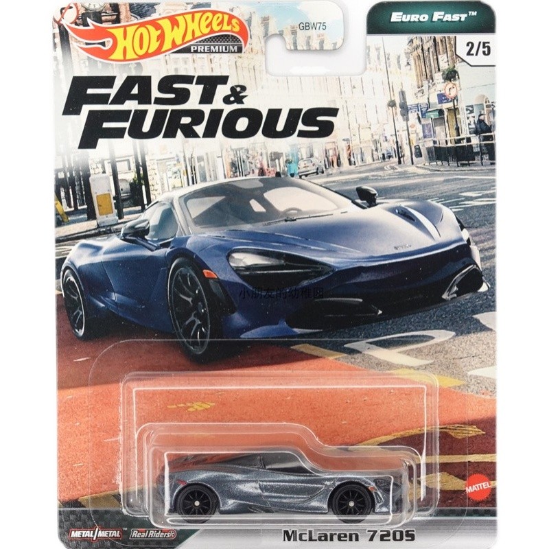 HOT WHEELS HOT WHEELS Alloy McLaren 720S Iron Sole Rubber Speed Passion Sports Car Culture