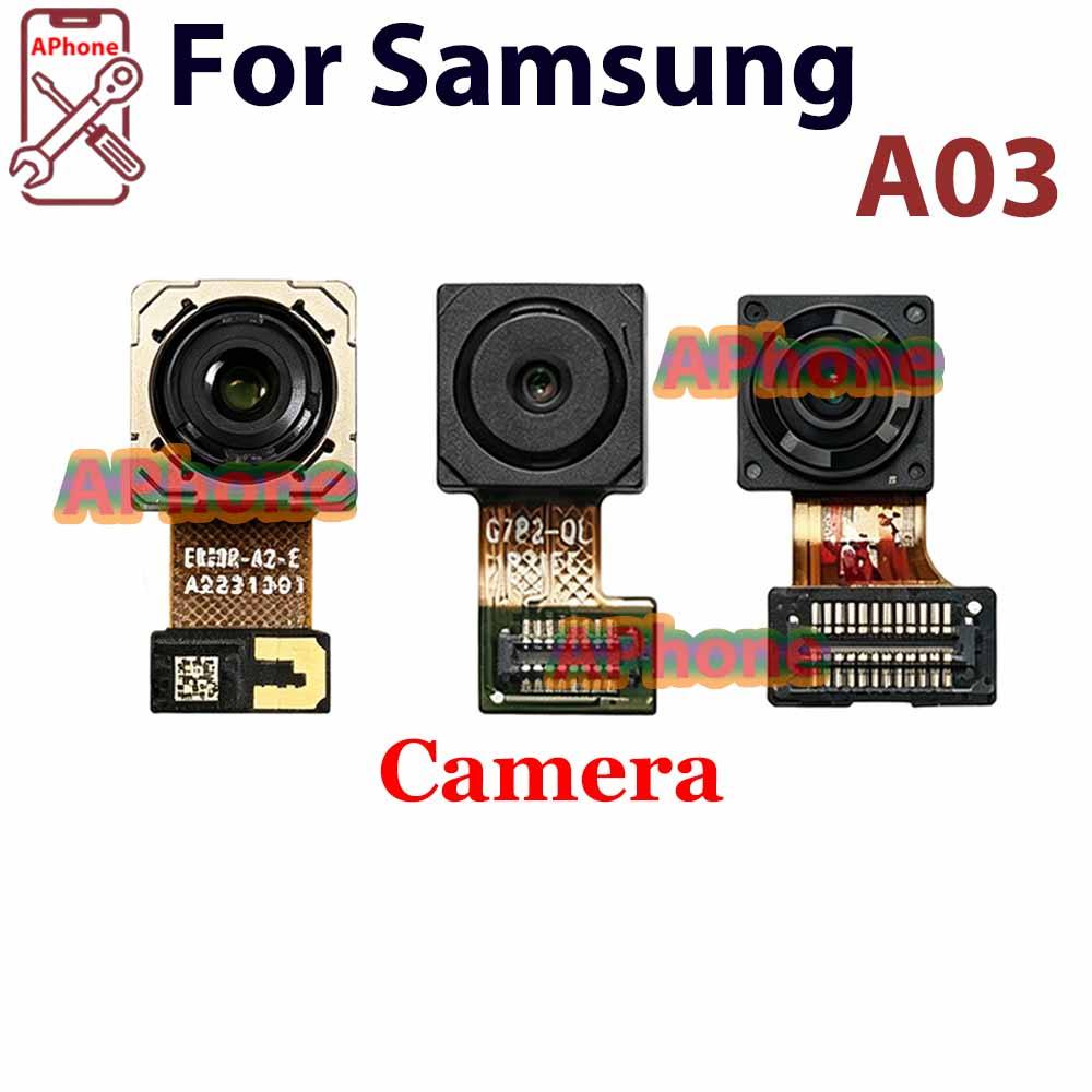 สําหรับ Samsung Galaxy A03 A035 a035f กล้องหลังและกล้องด้านหน้า