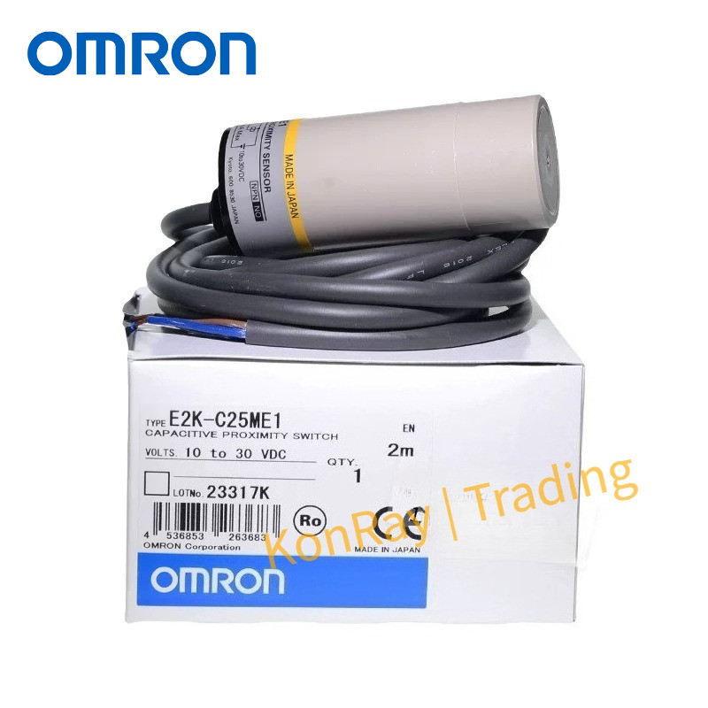 Omron Capacitive Switch E2K-C25ME1-X4ME1-X8ME1-X15ME1-L26MC1-F10MC1-C25MY1 ยี่ห้อใหม่