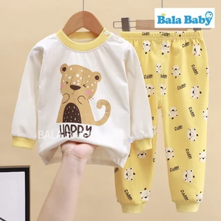 ชุอนอนแขนยาวขายาว ชุดนอนเด็ก Size80/100/120/140cm CXT02