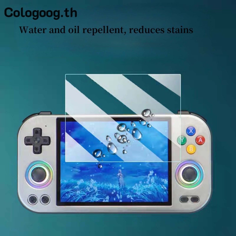 [colog-th] 2 ชิ้นปกป้องหน้าจอ 9H HD ฟิล์มป้องกันฟิล์มนิรภัยสําหรับ Anbernic RG477M