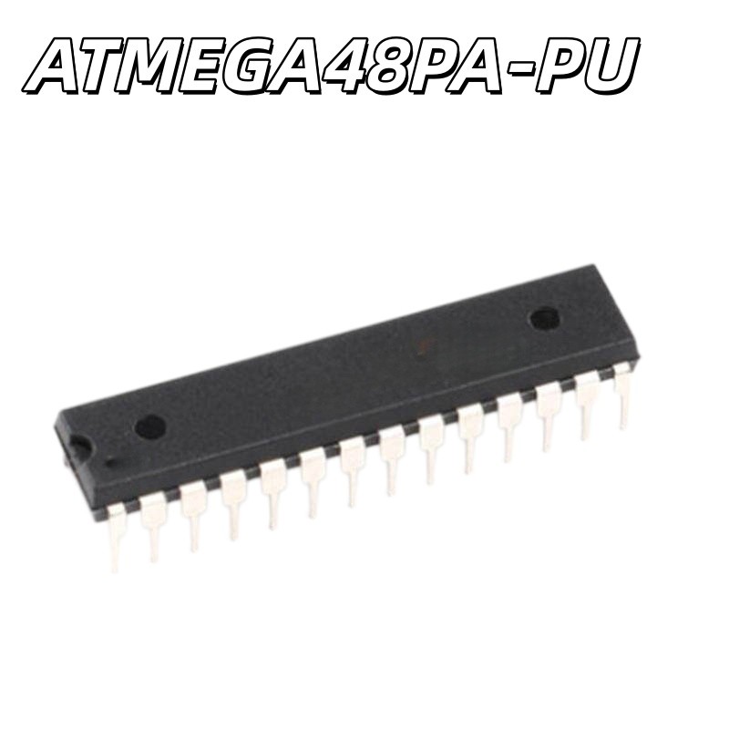 ยี่ห้อใหม่ ATMEGA48PA-PU In-Line DIP-28 Microcontroller MCU MCU ชิป IC
