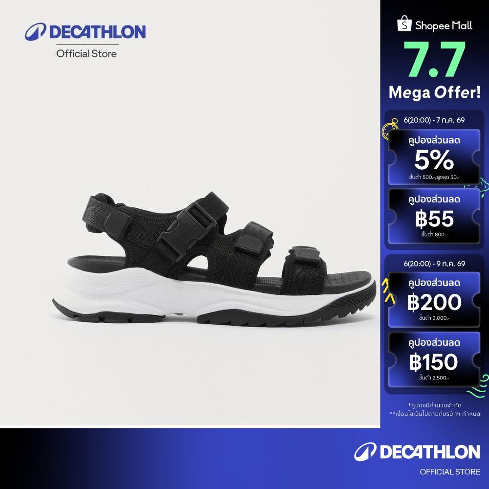 Decathlon Women’S Hiking Sandals Nh110 รองเท้ารัดส้นผู้หญิงสำหรับใส่เดินป่ารุ่น Nh110 - Black