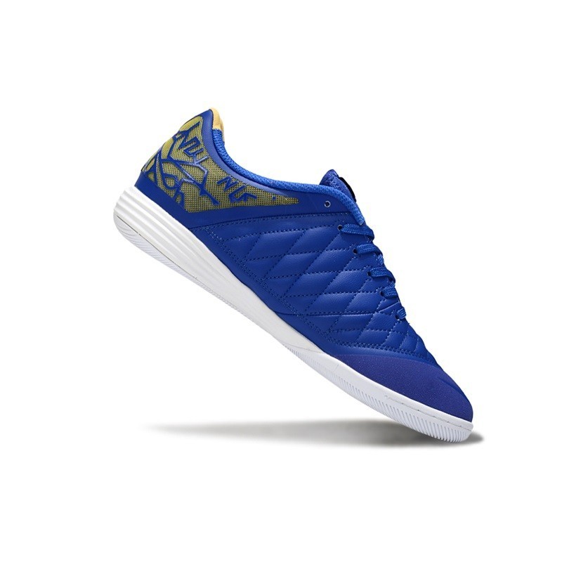 รองเท้าฟุตบอล LUNAR GATO II IC Futsal สีน้ําเงิน ไซส์ 39-45 ส่งฟรี