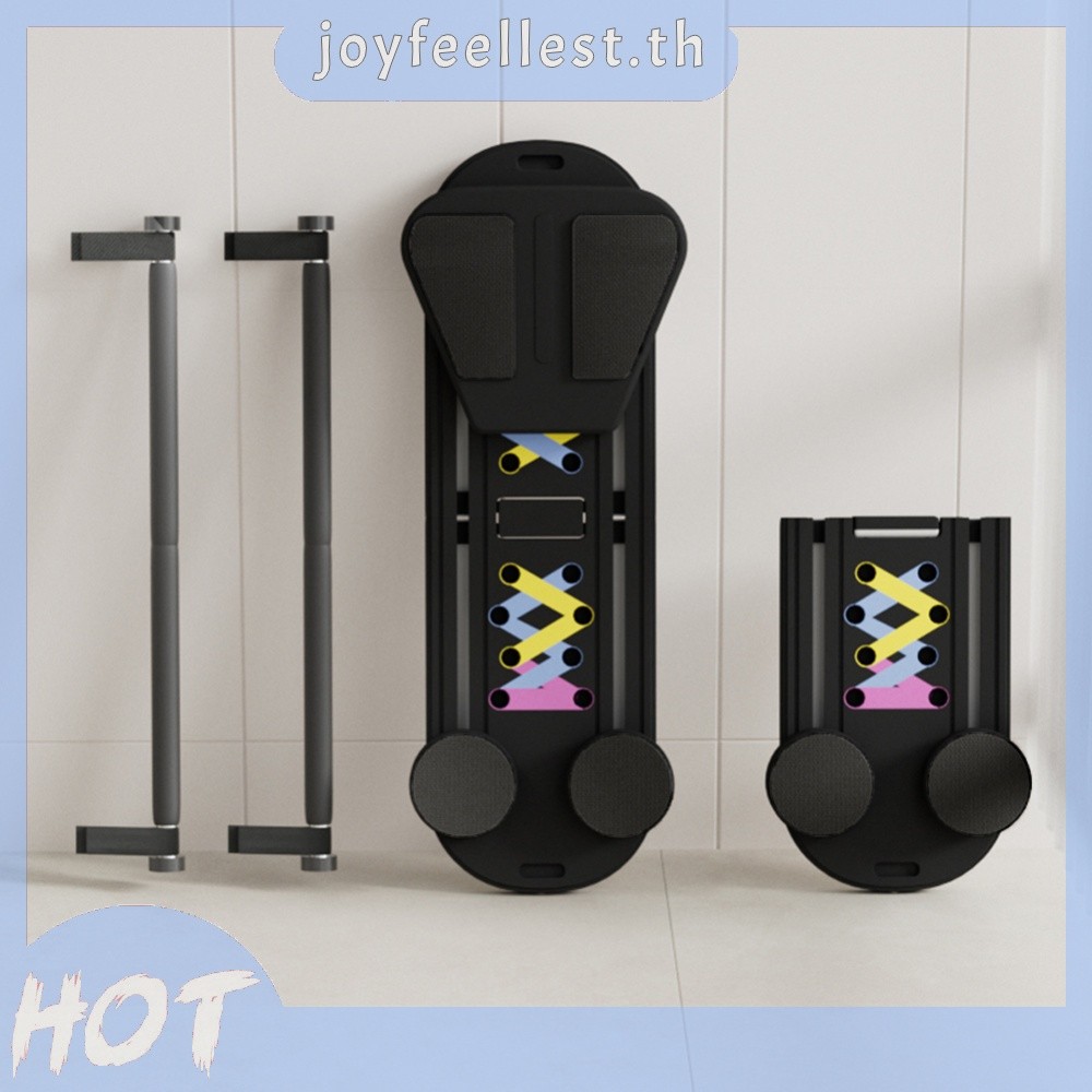 Pilates Board Non Slip Abdominal Board Pilates Reformer Set สําหรับผู้หญิง (สีดํา) [joyfeellest.th]