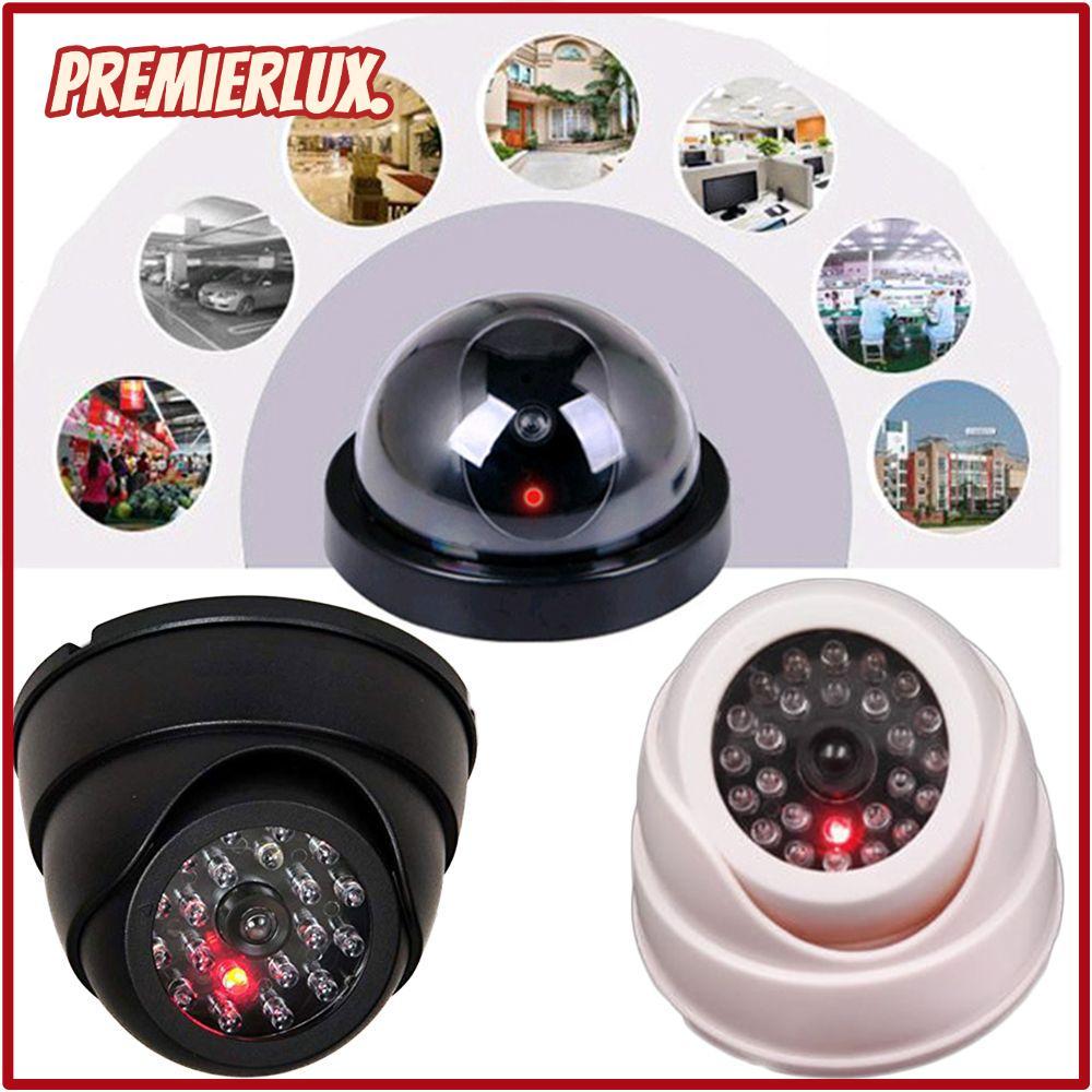 PREMIERLUX Dummy Camera คําเตือนจําลองโดมกระพริบไฟ LED