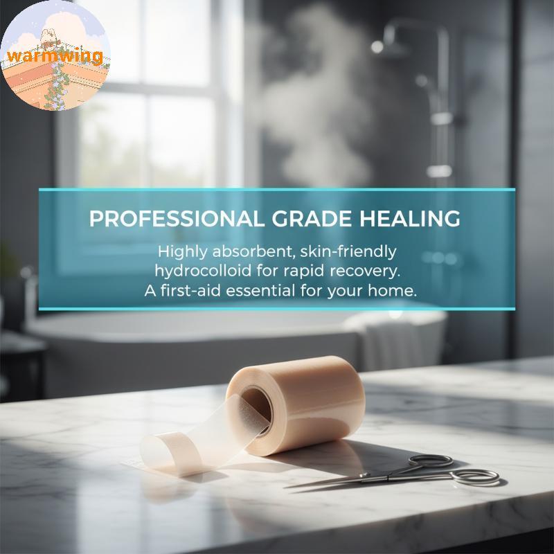 Warmwing Hydrocolloid Wound Care Roll Self-Adhesivefortable Hydrocolloid Bandage Patch สําหรับเด็กผู