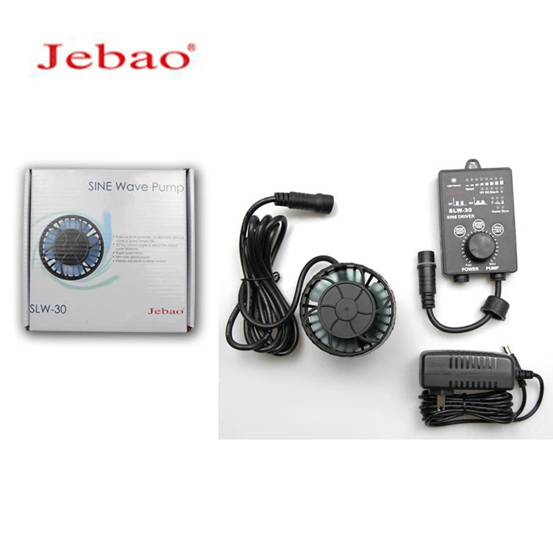 Jebao SLW-3 SLW-5 SLW-10 SLW-20 SLW-30 ถังปลา mini wave ปั๊มตกปลาทะเล aquarium อัจฉริยะ surf ปั๊ม fl