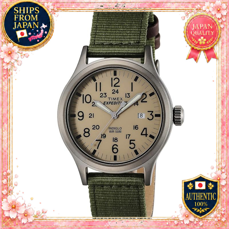 TIMEX Expedition Scout Metal Ivory Dial TW4B06800 Men's Watch