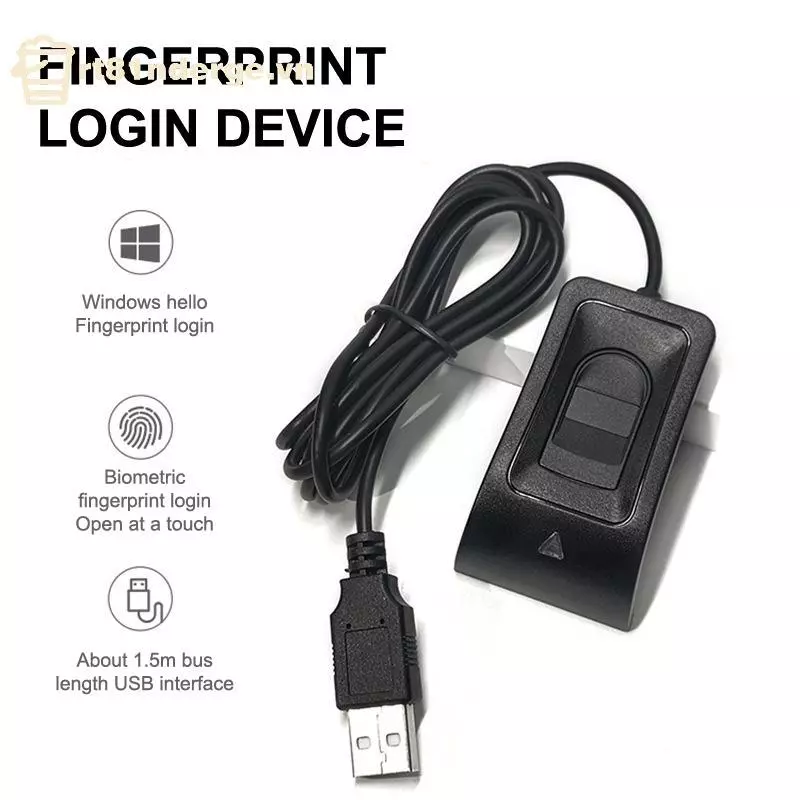 GE สําหรับ Windows 10 11 USB เครื่องอ่านลายนิ้วมือลายนิ้วมือ Biometric ลายนิ้วมือ Login Windows รหัสผ่านฟรีการดําเนินงาน VN thumbnail 4