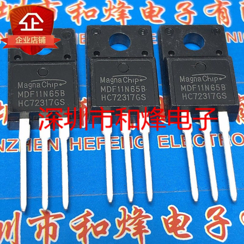 10 ชิ้นใหม่เอี่ยม MDF11N65B TO-220F 650V 11A