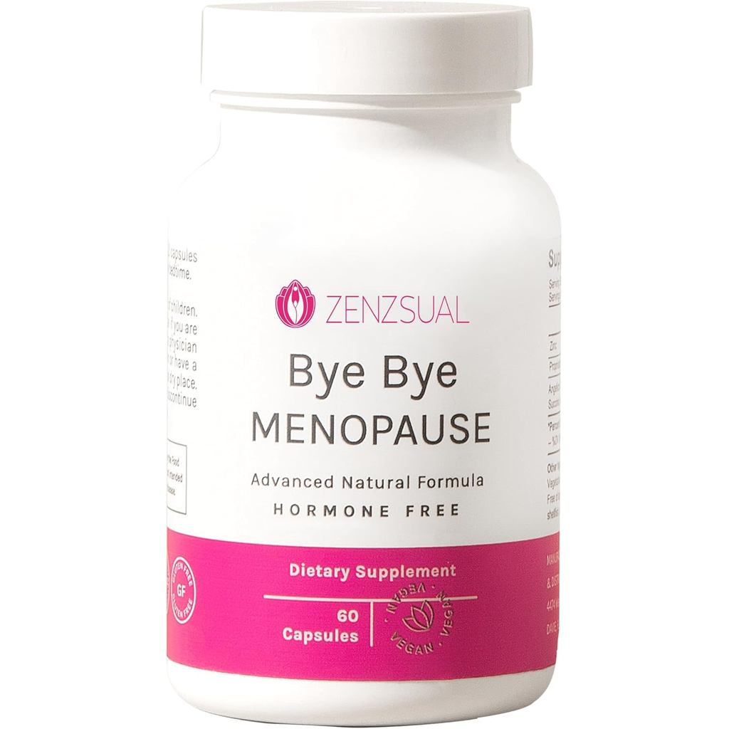 ZENZSUAL Goodbye Menopause ประกอบด้วยเมลานิน-Female Natural Menopause Support-Trendy Heat, Night Swe