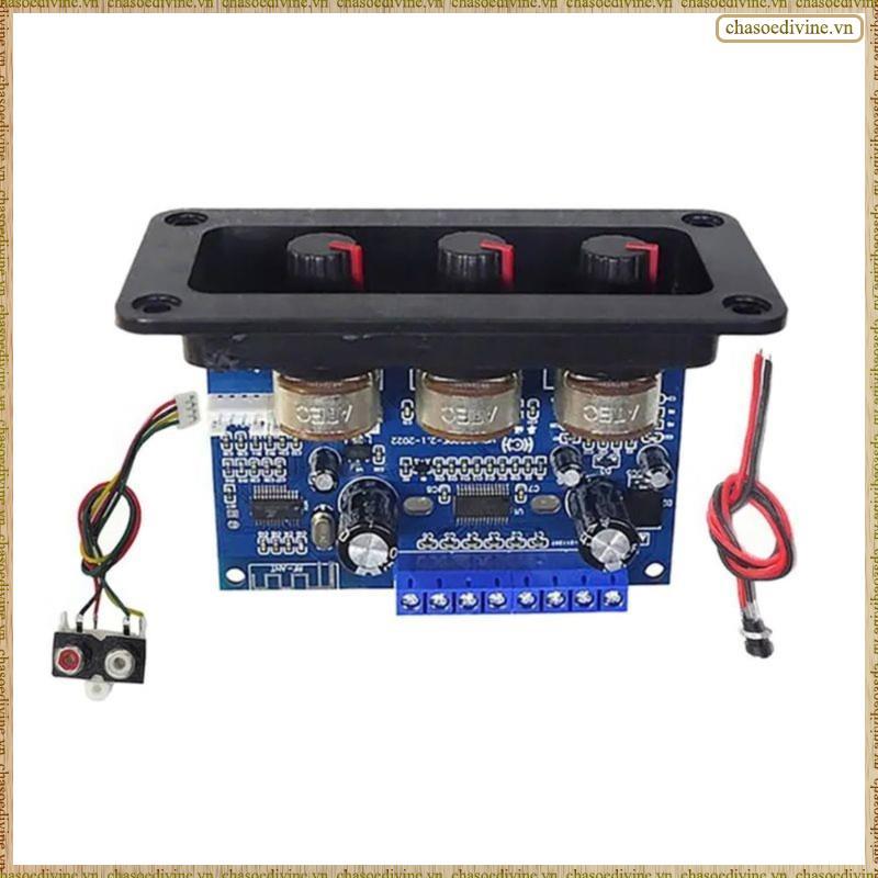 [KYGX] 2X 2.1 ช่องบลูทูธ 5.0 บอร์ดขยายเสียง 2X25W+50W ซับวูฟเฟอร์ Class D ชุดบอร์ดเครื่องขยายเสียง