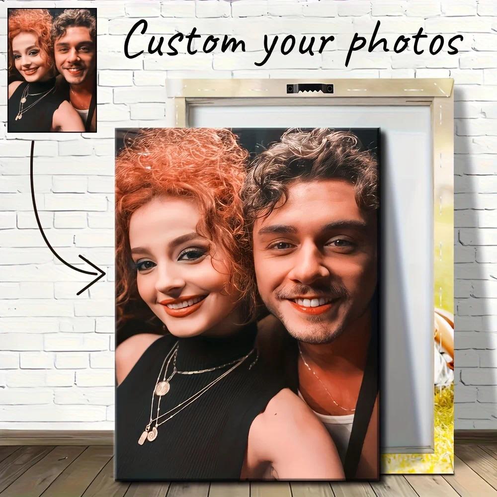 Custom Canvas Wall Art Framed , Printing of Your Favorite Photos, Personalized Photos, Art Photos, F