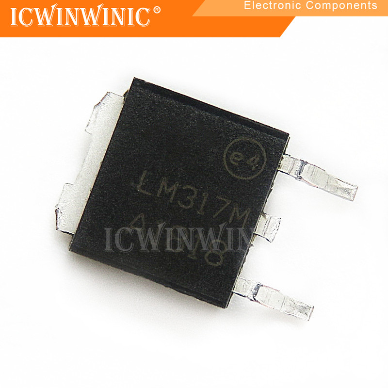 5 ชิ้น LM317M LM317 TO-252 ส่วนประกอบอิเล็กทรอนิกส์