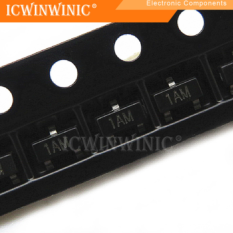 5 ชิ้น MMBT3904 2N3904 1AM SOT-23 ส่วนประกอบอิเล็กทรอนิกส์