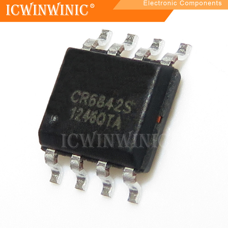 5 ชิ้น CR6842S CR6842 SOP-8 IC วงจรรวม