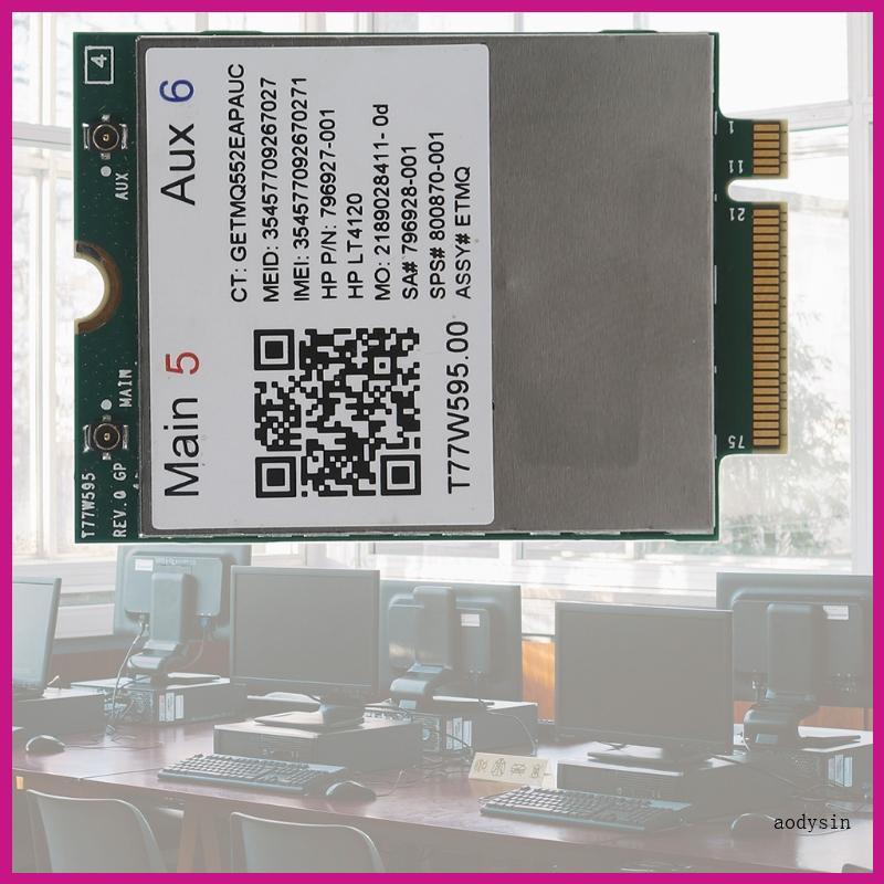 (ส่วนลดสูง)aodysin.th Lte LT77W595 150Mbps WWAN สําหรับโมดูลโมเด็ม M 2 สําหรับ hp-Probook EliteBo