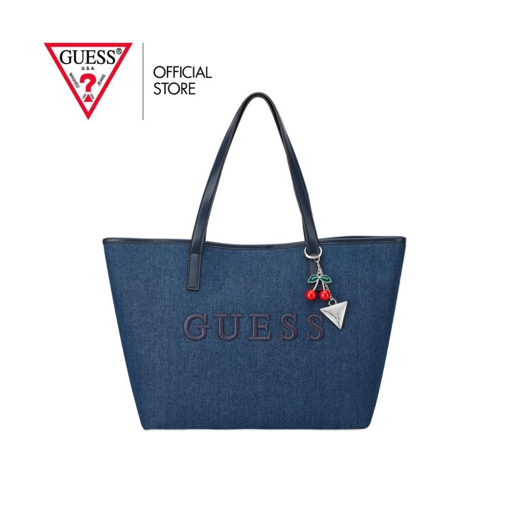 GUESS กระเป๋า รุ่น DE178325 KEIRA TOTE สีฟ้า