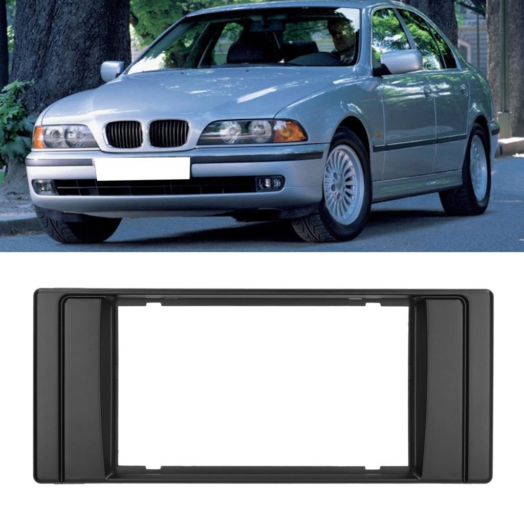 2Din Center Control Audio Fascia Trim นําทางแผงกรอบภายในอุปกรณ์เสริม Fit สําหรับ Compatile 5 Series 