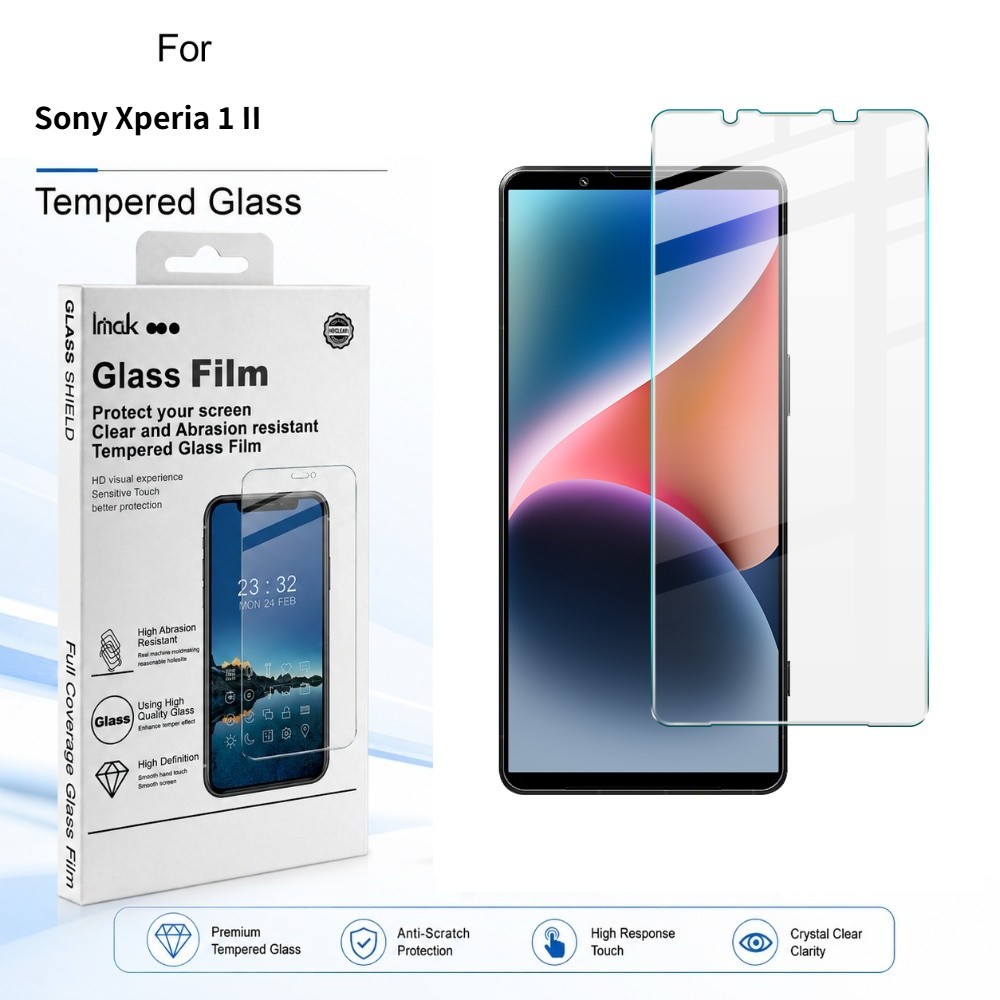 ฟิล์มกระจก สำหรับ Sony Xperia 1 Xperia 10 Xperia 5 Xperia VII Xperia VI Xperia V Xperia IV FM0001