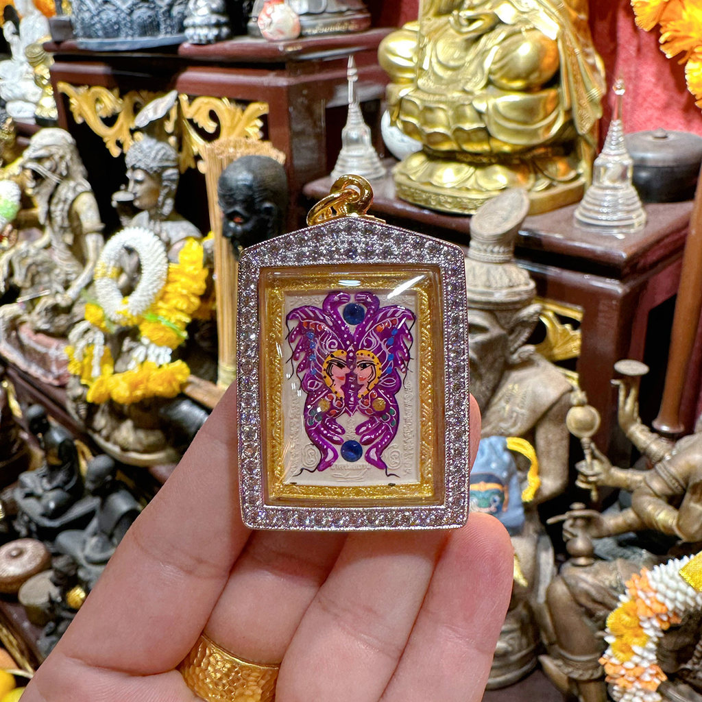 2026 สไตล์ใหม่ Fujido Thailand Amulet Thailand Amulet Cuban Jessner 2558 Butterfly Amulet Italian Go
