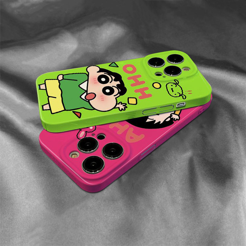 เคสไอโฟน 16 pro max iphone 16 case การ์ตูนการ์ตูน Crayon Shin-Chan เหมาะสําหรับ Apple 16 เคสโทรศัพท์