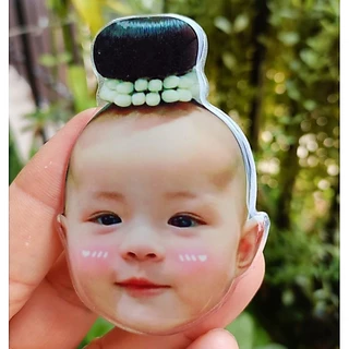 Griptok หน้าคน น่ารักๆ ตัวติดมือถือ อะคริลิค สามารถเปลี่ยนรูปได้ ที่ติดมือถือน่ารักๆ ออกแบบได้ตามใจชอบ
