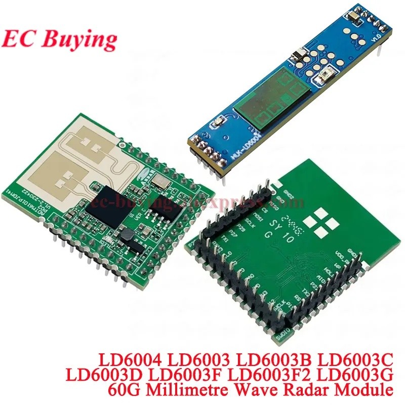 Hi-Link LD6004 LD6003 LD6003B LD6003C LD6003D LD6003F LD6003G 60G Millimetre Wave Radar Module Multi