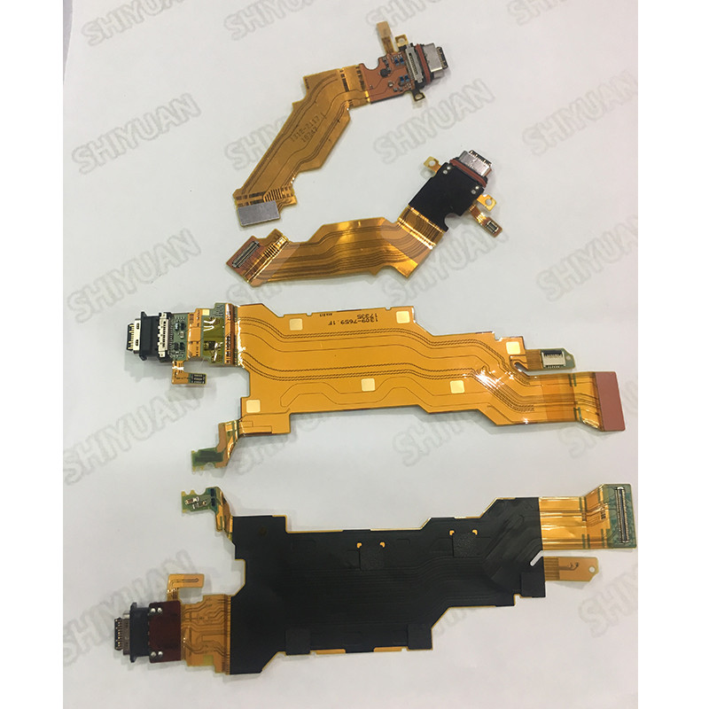 USB ชาร์จพอร์ต Flex Cable Connector สําหรับ Sony Xperia XZ2 H8266 H8216 XZ3 H9436 H8416 H9493 XZ2 พร