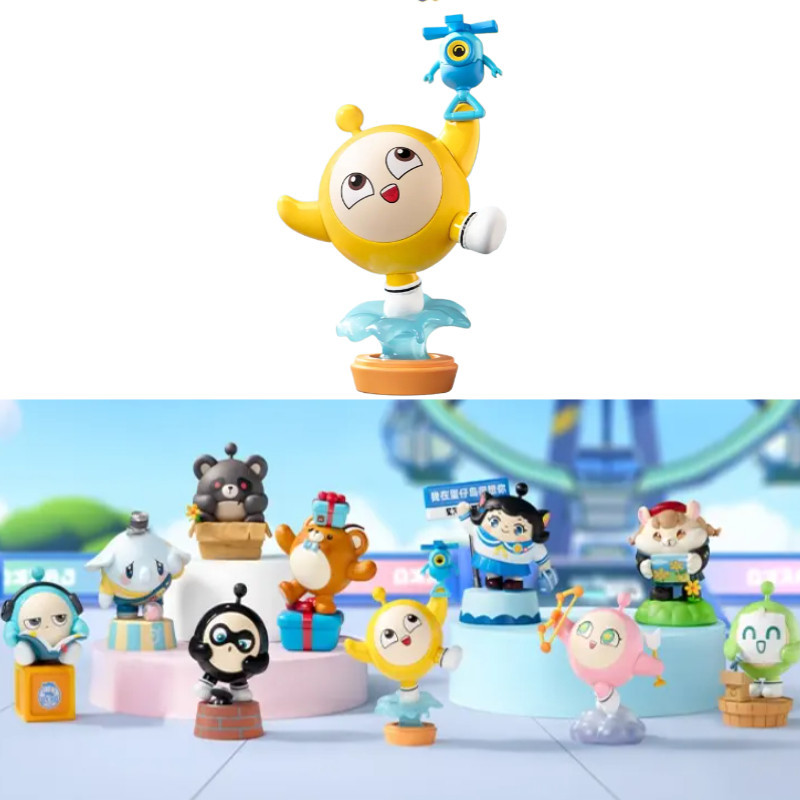 POPMART Eggy Party Colourful Playland Classic Series Figures ป๊อปมาร์ทกล่องตาบอด
