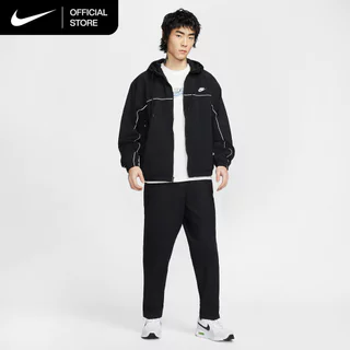 Nike Men's Club Hooded Jacket - Black [HJ2013-010]