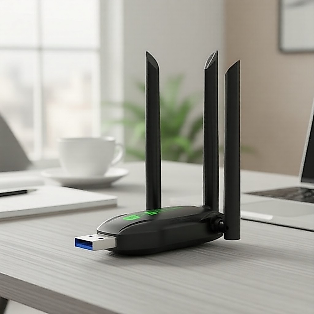 อะแดปเตอร์ USB WiFi 6 AX900, Bluetooth 5.4, เสาอากาศดูอัลแบนด์ 2.4G/5G, ดองเกิลเครือข่าย USB WiFi6, 
