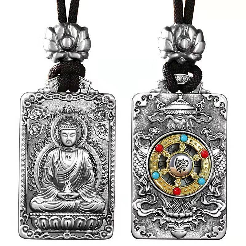 修补S999Zodiac S999 เงินสเตอร์ลิง Benmingfo จี้
