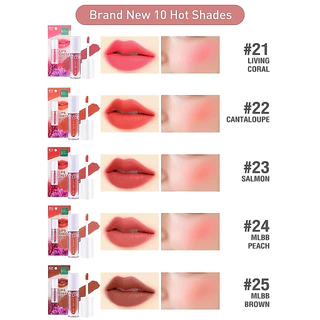 (1ชิ้น) ลิป เบบี้ ไบร์ท ลิป แอนด์ ชีค แมท ทินท์ Baby Bright Lip & Cheek Matte Tint 2.4 g.