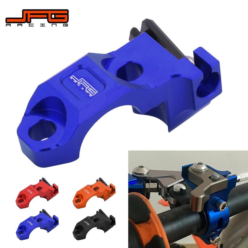Vที่หนีบแฮนด์มอเตอร์ไซค์แบบหมุนได้คันโยกสตาร์ทรถร้อนสำหรับ YZ125 YZ85ยามาฮ่า YZ250 YZ250F YZ450F WR2