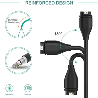 สายชาร์จ USB / Type-c สําหรับ Garmin Venu 3 165 965 955 945 265 570 Fenix7 7S 6 6S 6X 5 Instinct2 Vivoactive 6 5 4s Venu Sq
