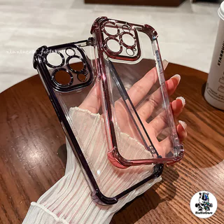 ปลอกสําหรับ OPPO RENO 4 5 5K 5Z 6Z 7Z 8 8Z 8T 10 11 12 13F PRO 4G 5G คุณภาพสูงป้องกันสี่มุม Anti Drop เคสโทรศัพท์ฝาครอบ
