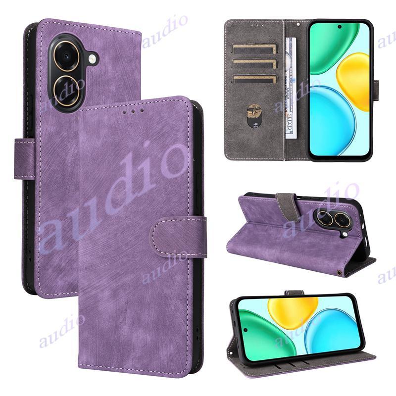 HONOR X7e 4G หนังเคสโทรศัพท์สําหรับ Honor X7e X6e HonorX7e HonorX6e 4G 5G 2026 Magnetic Bracket ปลอก