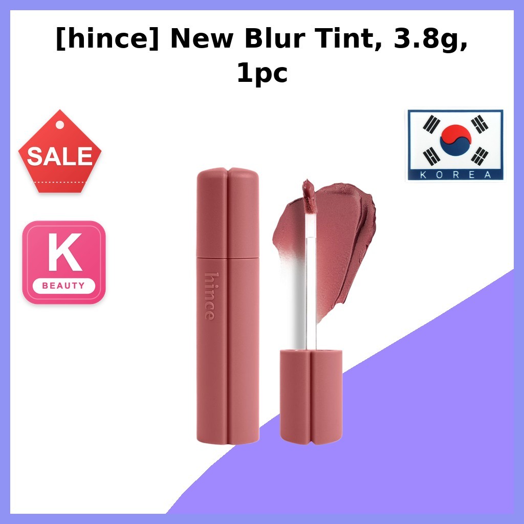 [hince] New Blur Tint, 3.8g, 1pc / Korean Lip Tint / Soft-Focus Finish / ของแท้ 100% โดย mingtan2