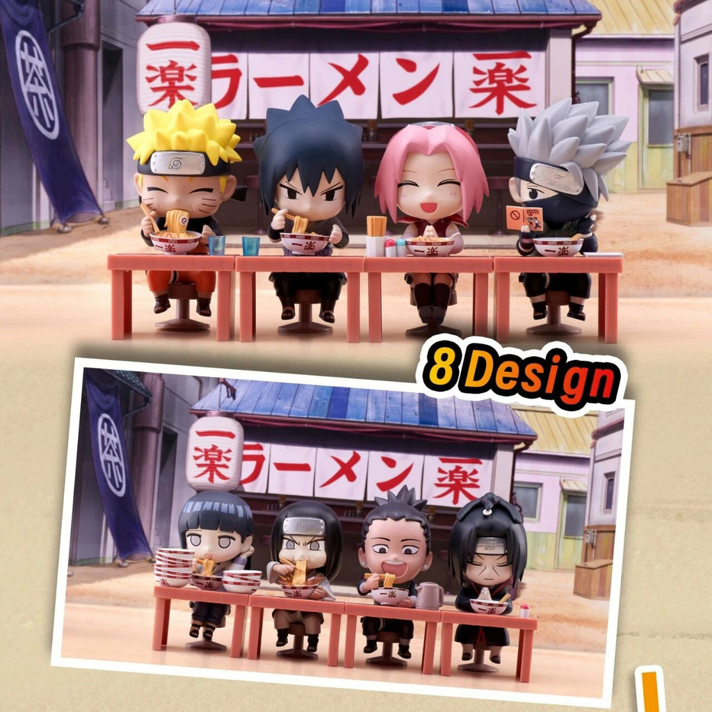 Naruto Lamian Noodles themed blind box gift เครื่องประดับ BNFIGUREQ TOPTOY